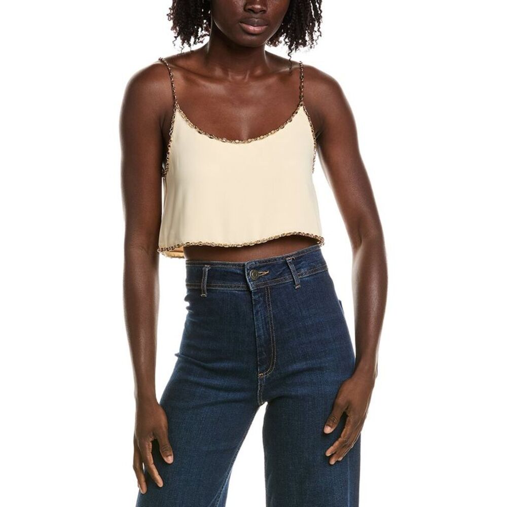 Alexis Womens  Sirey Cropped Top, White
